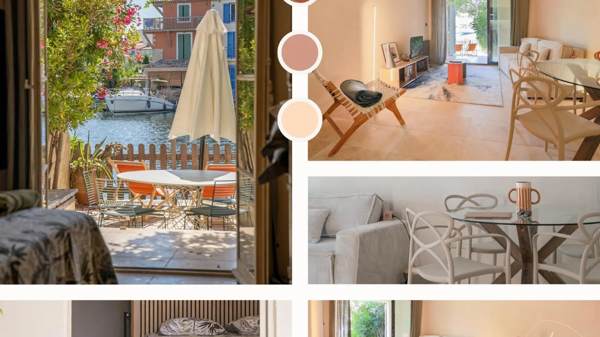 Appartement Amour Terrasse Sur L'Eau Grimaud France