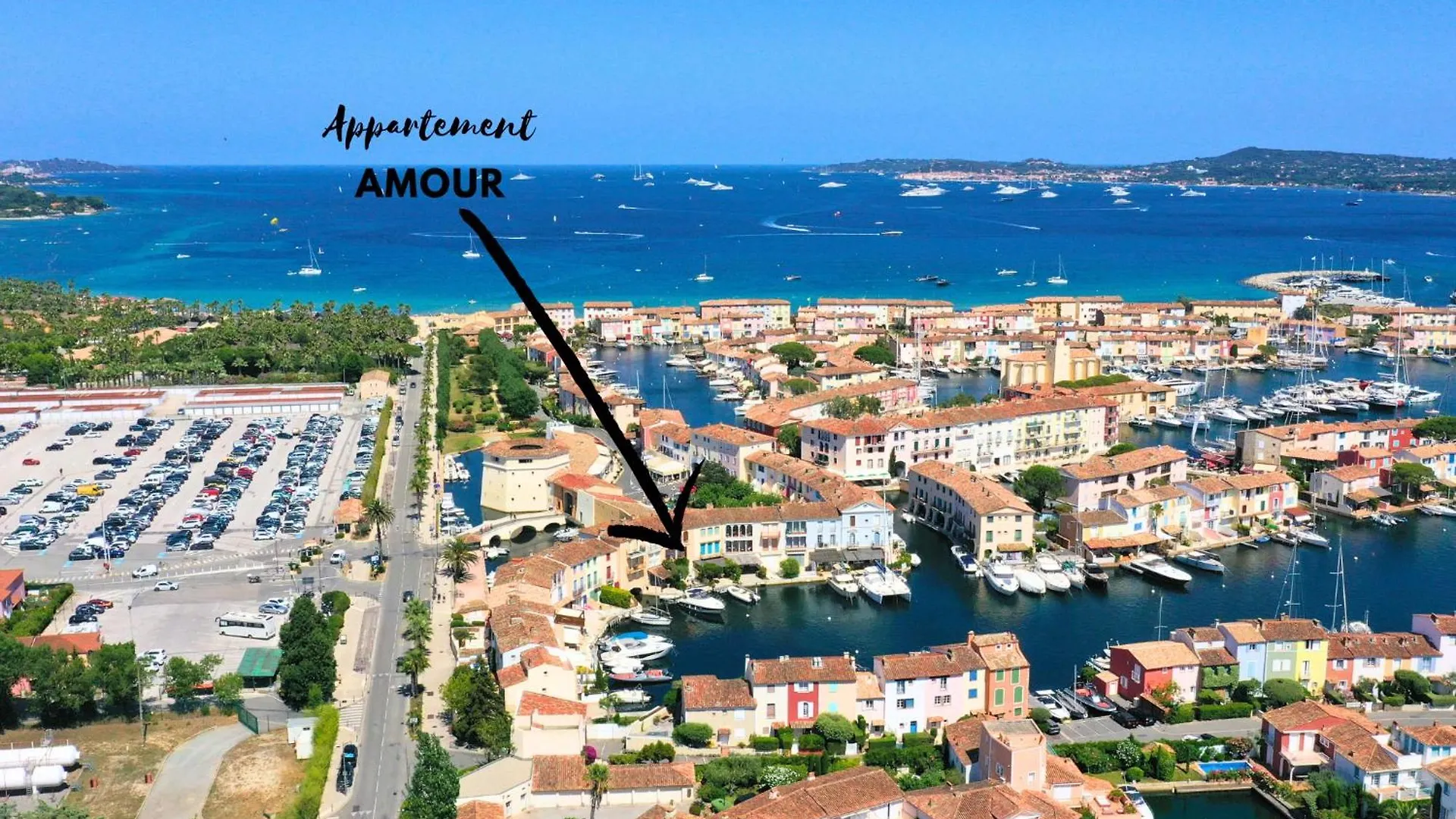 Apartment Appartement Amour Terrasse Sur L'Eau Grimaud France